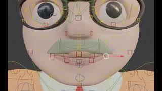 Breaking a character rig while stretch testing | #blender | #Rigify