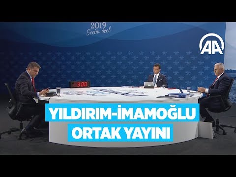 Binali Yıldırım-Ekrem İmamoğlu ortak yayını