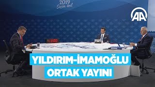 Binali Yıldırım-Ekrem İmamoğlu ortak yayını