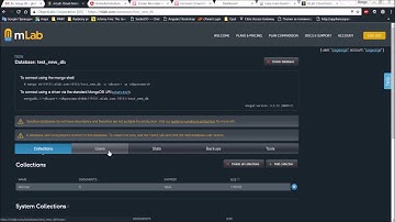MongoDB database creation