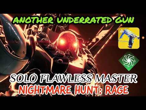 Final Warning is a S-Tier weapon! Solo Master Nightmare Hunt Rage on Strand Warlock - Destiny2