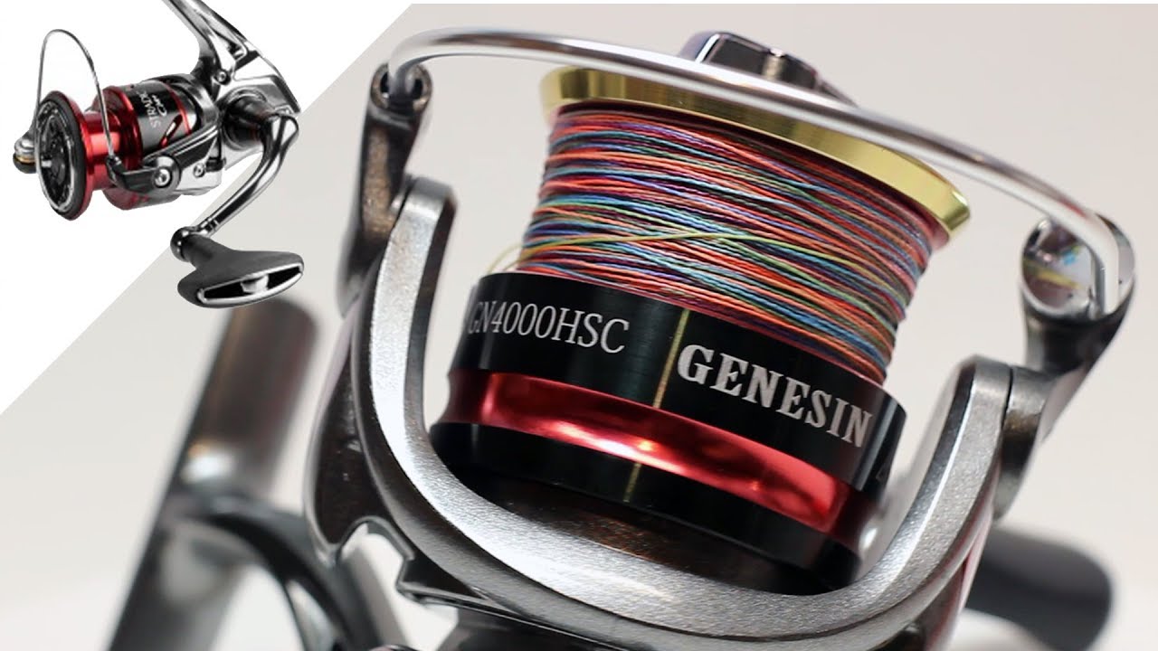 $25 Shimano Stradic Ci4+ Clone Has One Major Flaw  Bobing Genesin  GN4000HSC Reel and Braid Review 