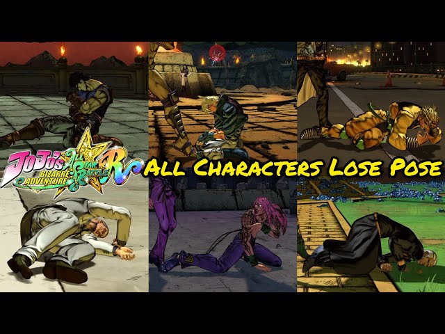 JoJo's Bizarre Adventure: All-Star Battle R: Poses and Fighting Games -  GateCrashers