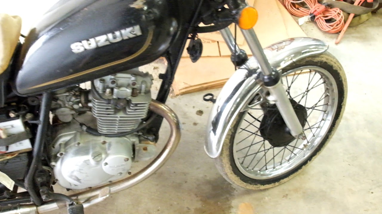 Suzuki GN 125 Used Motorcycle Parts For Sale - YouTube