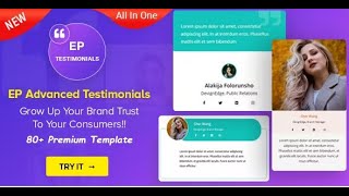 EP Testimonial Slider   WordPress Testimonials Showcase Plugin