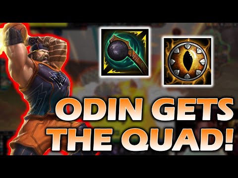 New ODIN BUILD for Smite SEASON 8 that Destroys - YouTube