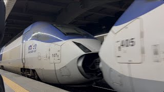 2026.04.12 경부선 KTX-산천 107호기+405호기 복합열차 동대구역 진입 영상