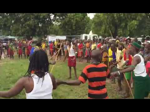 Karamojong People Singing Songs Taught By Their Parent