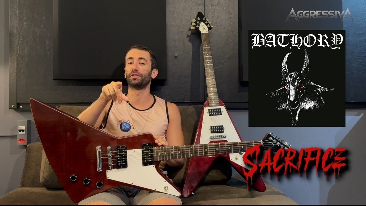 Bathory - Sacrifice - guitar cover #049