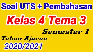 Pada kesempatan kali ini kami akan berbagi latihan soal uts/pts kelas
4 tema 3 dilengkapi dengan kunci jawaban dan pembahasan. isi video
pembelajaran ut...