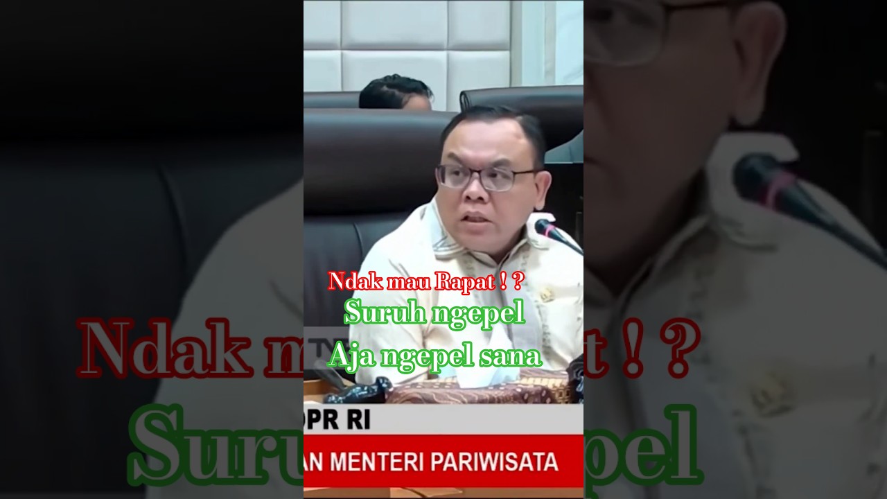 Dimintain pertanggung jawaban kok gak mau rapat 