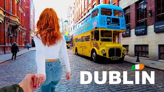 Dublin Ireland 🇮🇪 4K HDR 60fps Walking Tour