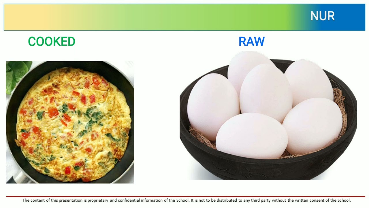 Introduction to Raw and Cooked Food