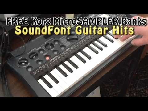 More FREE Korg MicroSAMPLER Banks