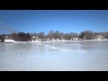 Kent&#39;s Pond; St john&#39;s NL; Skating; March 2014