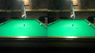 Andy with awesome snooker pot in 3D screenshot 4