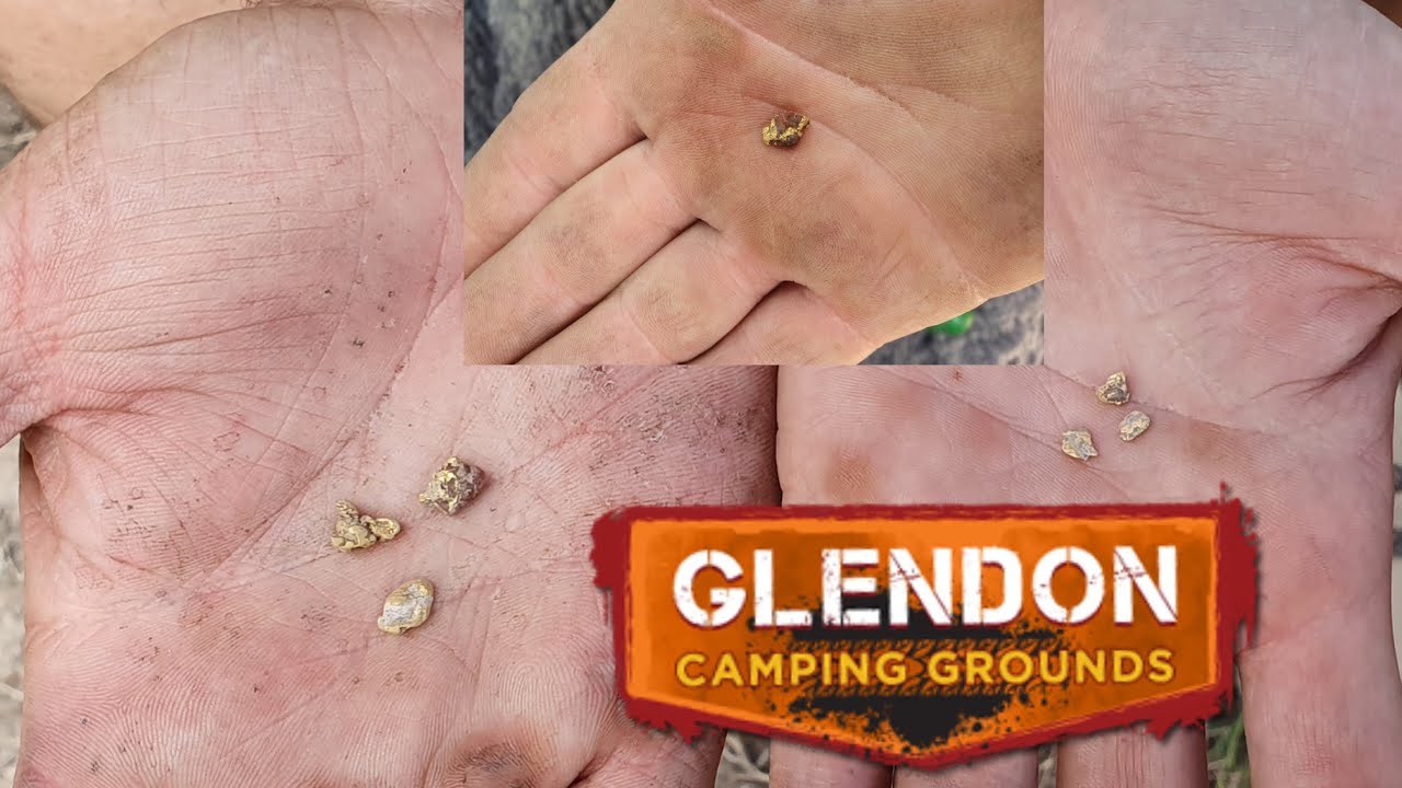 Glendons camping gold Day 2 YouTube
