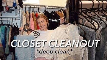 MASSIVE CLOSET CLEANOUT 2025👚 | organizing & decluttering