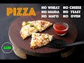 Diet pizza  jawar base pizza  no cheese  no maida  no wheat  no mayo  no yeast  no oven ep51