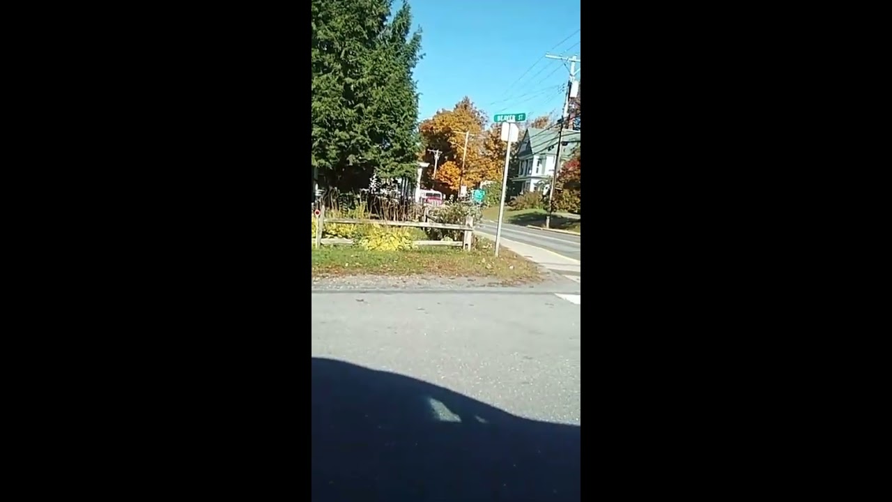 Wilmington VT Engine Responding To An AFA 