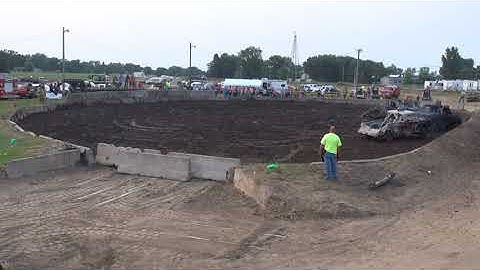Swift co. fair demo, Appleton Mn 2018, heavy trucks