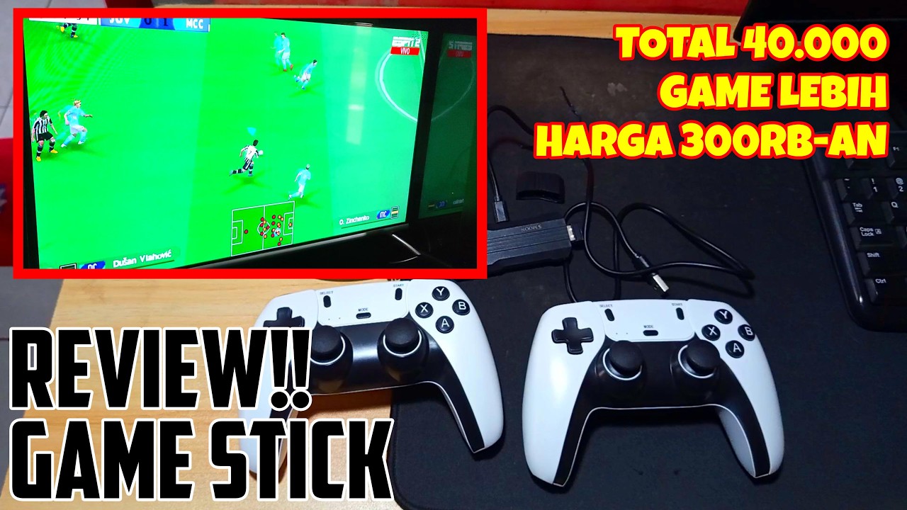 Review Game Stick SMOON 120p | 40.000 Game Siap Menemani