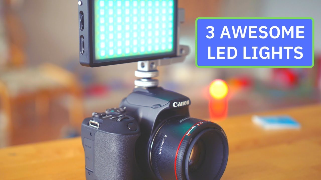 Best 3 Portable Camera LED Lights for 2019 