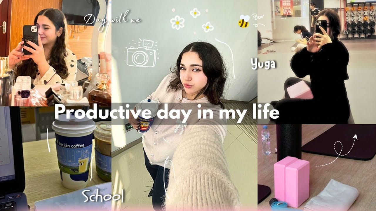 A day with me as a student in China 🇨🇳 / دوزو معايا نهار كطالبة فالصين 🥰 