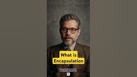 Encapsulation in OOP Explained | Quick Interview Guide 💻 | #encapsulation #oop #shorts