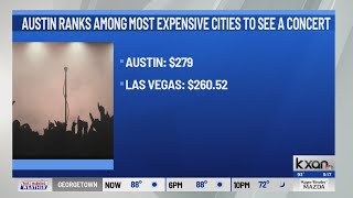 Austin ranks among most expensive cities to see a concert: study