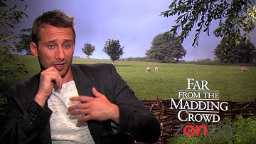 Matthias Schoenaerts on "Far From the Madding Crowd" @BTVRtv with @ArthurKade