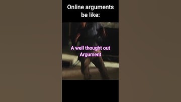 Online arguments be like: A-Team