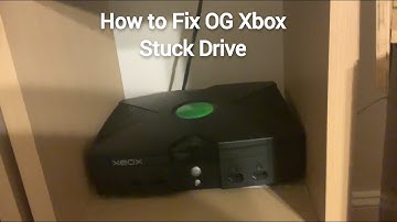 How to Fix Stuck Original Xbox DVD Drive/How to Open Original Xbox