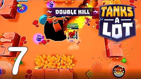 Tanks a Lot  - Gameplay Walkthrough Part #7 - Resource Brawl (Android, iOS)