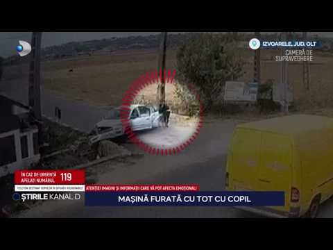 Kanal D News - Car stolen with child inside! | Evening Edition