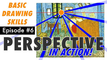 Using Single-Point Perspective to Draw your Bedroom! Free Basic Drawing Class #6 (live stream + Q&A)