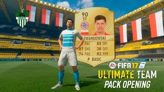 90 RATED WALK OUT LEWANDOWSKI IN A PACK! | FIFA 17 - PACK OPENING!