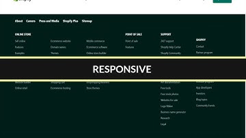 Shopify clone using html and tailwind css
