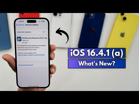 iOS Security Response 16.4.1 (a) Released | What's New?