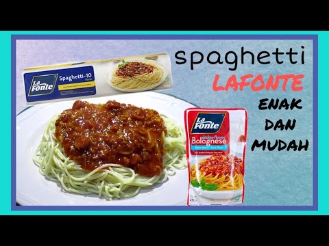 Cara membuat spaghetti. 