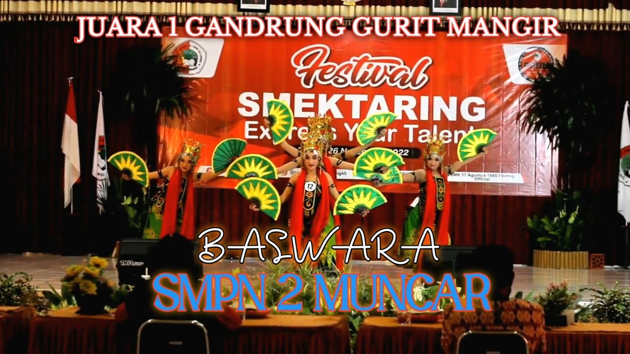 Juara 1 Lomba Gandrung Gurit Mangir - Festival SMK 17 CLURING