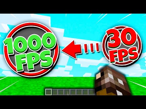 1000+ FPS - Minecraft Türkçe Detaylı FPS Arttırma Rehber - Bilgisayar Hızlandırma