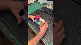 Flexagon-Jitterbug! NBD? (Never Been Done, Not Bad Dude, or No Big Deal) #Flexagon #Jitterbug #NBD
I recently took an “Animated Cards” class at the Minnesota Center for Book Arts taught by Kelli Anderson. She introduced me to flexagons and jitterbugs; I combined those concepts into a flexagon-jitterbug. Thoughts @standupmaths @O@OskarPuzzlegra@grandillusionseve@SteveMouldcti@TheActionLabsiu@veritasium Flexagon-Jitterbug! NBD? (Never Been Done, Not Bad Dude, or No Big Deal) #Flexagon #Jitterbug #NBD