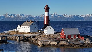 TRANØY LIGHTHOUSE - NORWAY - 4K - DJI AIR 3