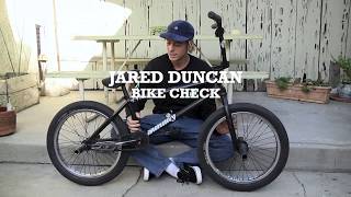JARED DUNCAN | Sunday Bikes - Bike Check | BMX