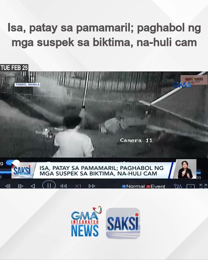 Isa, patay sa pamamaril; paghabol ng mga suspek sa biktima, na-huli cam | Saksi