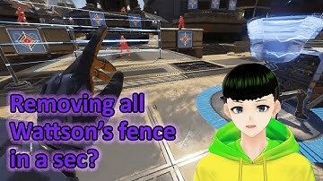 Removing all Wattson fencing Node in a second?【Apex Legends】
