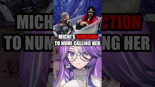 Michi's Reaction to Numi Calling Her! #michimochievee #akumanihmune #numivtuber #numi #nihmune