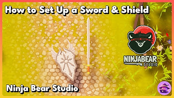 How to Set Up a Sword & Shield using Ninja Bear Studio - Gameplay Ability System Unreal Engine 5