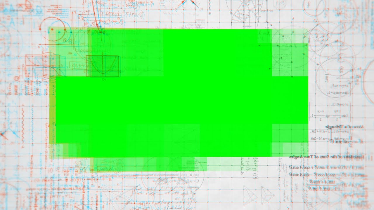 Mathematic Multipurpose Green Screen - YouTube